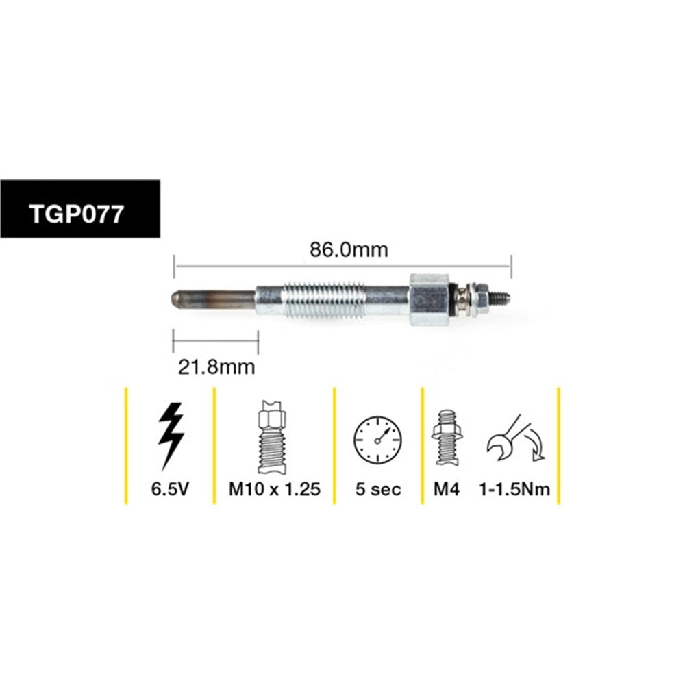 Tridon Glow Plug - TGP077