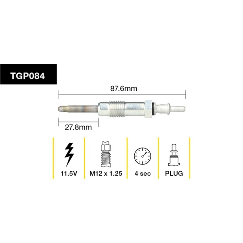 Tridon Glow Plug - TGP084