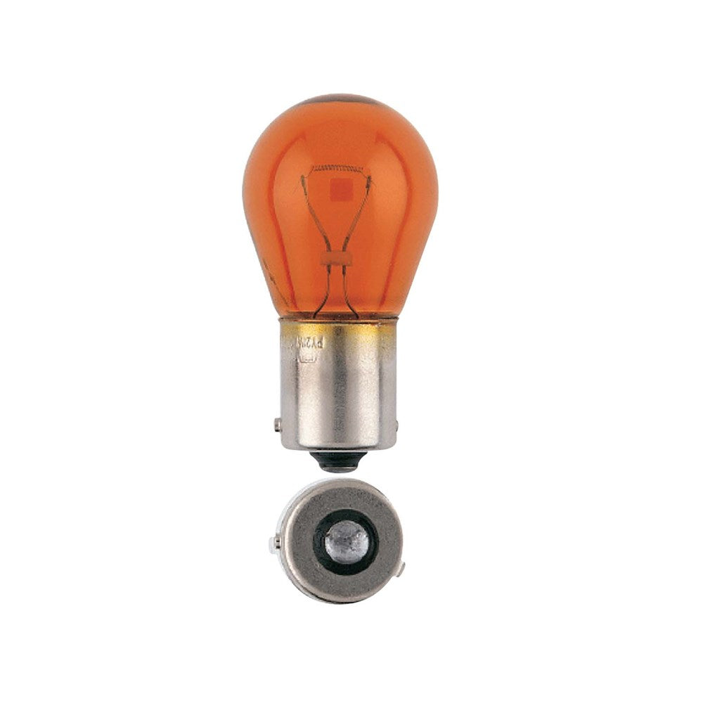 Narva 47384BL 12V PY21W 21W BAY15D Amber Globes - Twin Pack