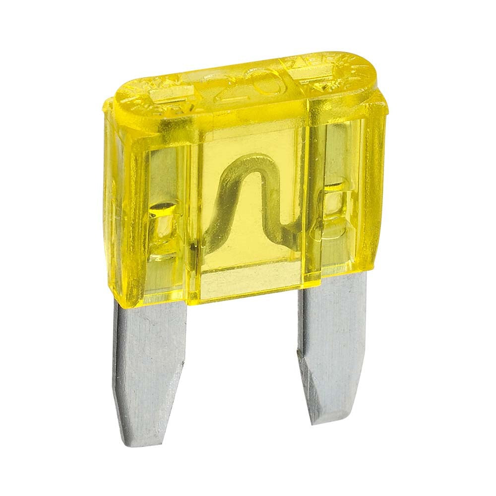 Narva 52720BL 20 Amp Yellow Mini BLade Fuse