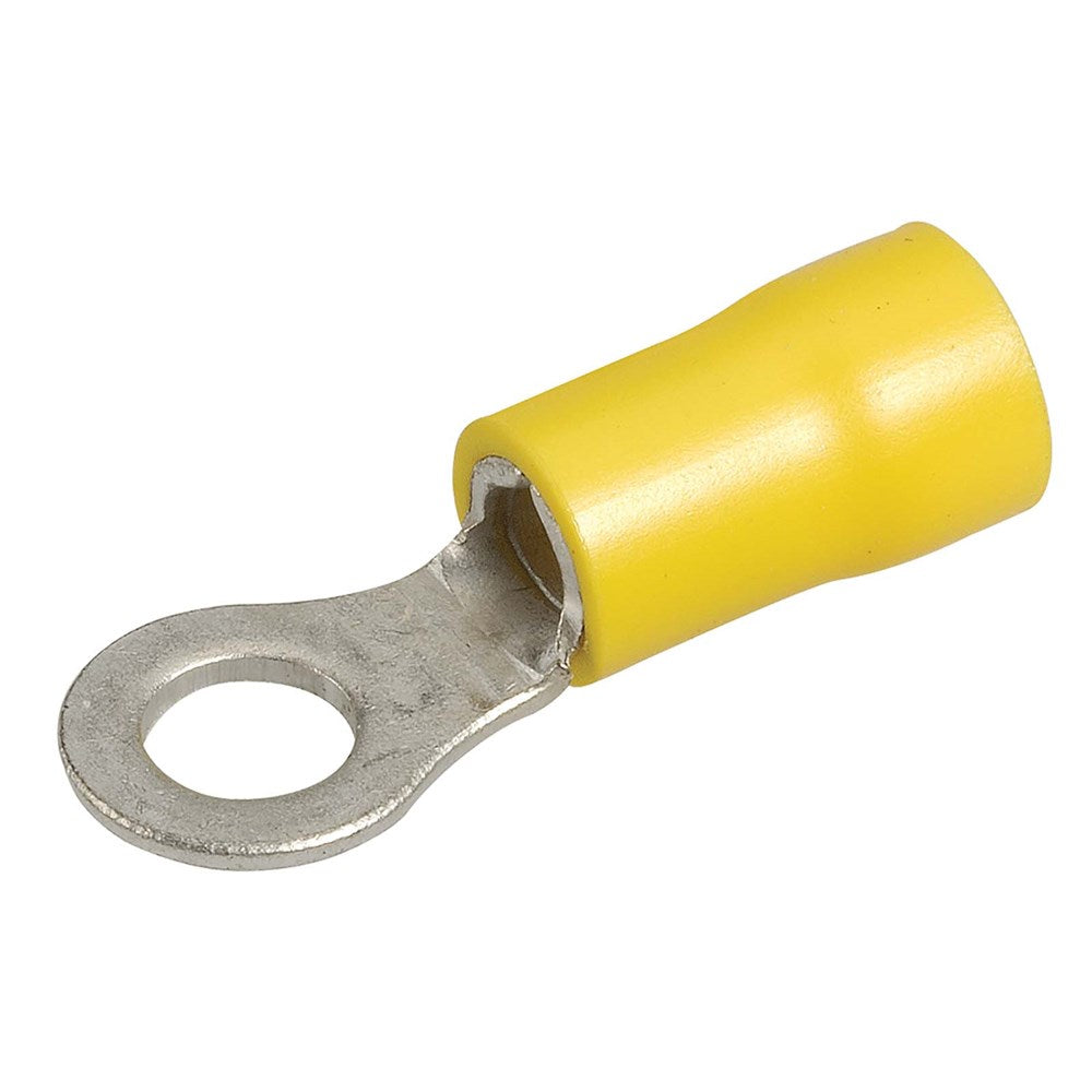 Narva 5.0mm Ring Terminal Yellow (14 Pack) - 56086BL