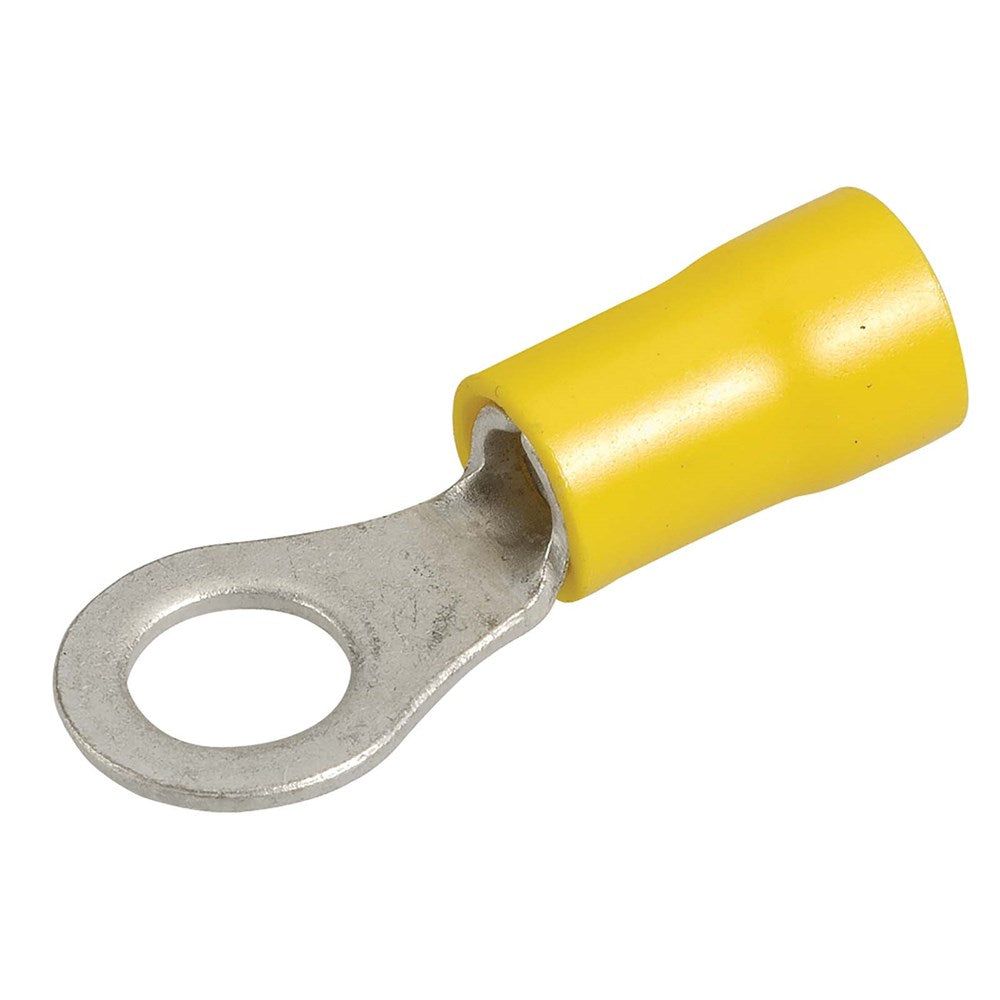 Narva 6.3mm Ring Terminal Yellow (12 Pack) - 56088BL