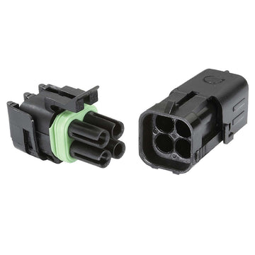 Narva 56474BL 4 Way Female Waterproof Connector Housing (2 Pack)