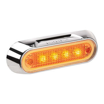 Narva 90822CBL 10-30V Model 8 LED Front End Outline Marker Lamp (Amber)