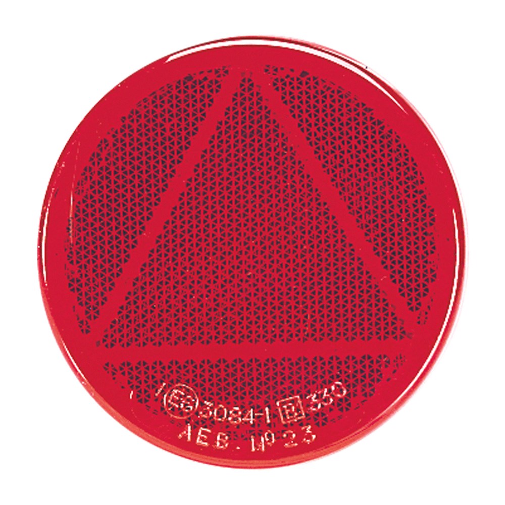 Narva Red Retro Reflector With Self Adhesive - 84007BL