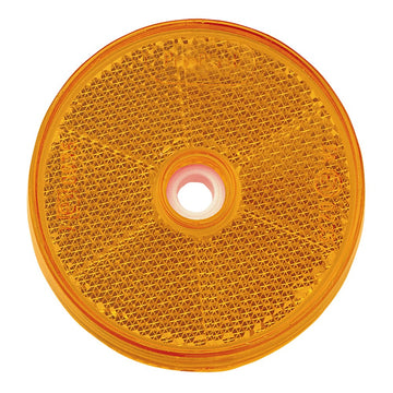 Narva Amber Retro Reflector With Fixing Bolt - 84011BL