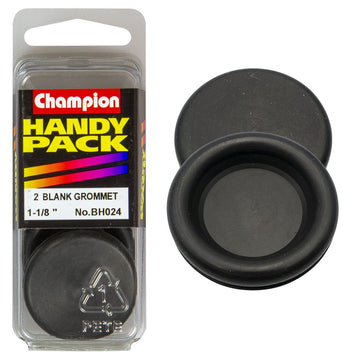 Champion Pack of 2 28mm Nitrile Rubber Blanking Grommets - BH024