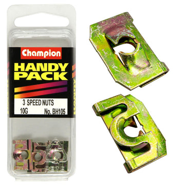 Champion Pack of 3 5mm Inner Diameter Speed Nuts - BH105