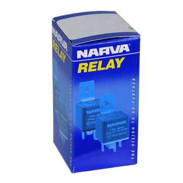 Narva 68066BL 24V 10A Normally Open 4 Pin Micro Relay with Resistor