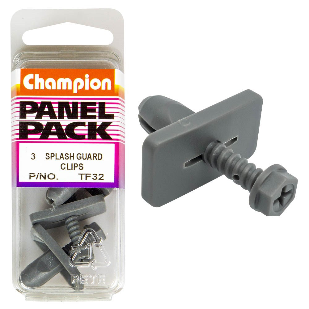 Champion Fasteners Scrivets (26mm Head, 14mm Length, to Suit 9mm Hole) - Pack of 3 - TF32