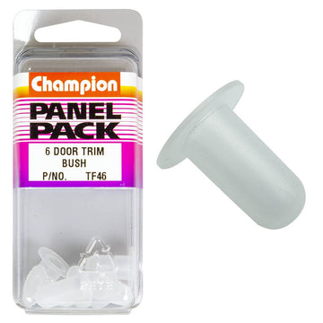 Champion Fasteners Door Trim Bush (7mm Width, to Suit 8mm Hole) - Pack of 6 - TF46