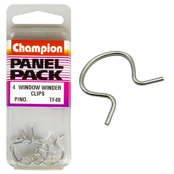 Champion Fasteners Window Winder Clips (Universal) - Pack of 4 - TF49