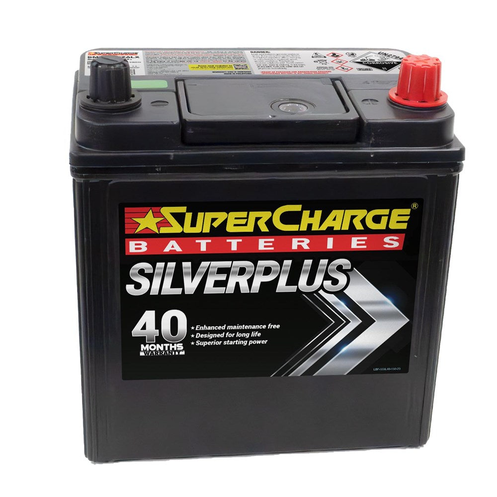 SuperCharge SMFNS40ZALX SilverPlus Maintenance-Free 12V battery