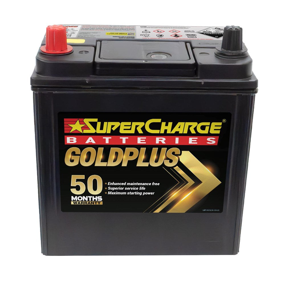 SuperCharge MF40B20 GoldPlus Maintenance-Free 12V Battery