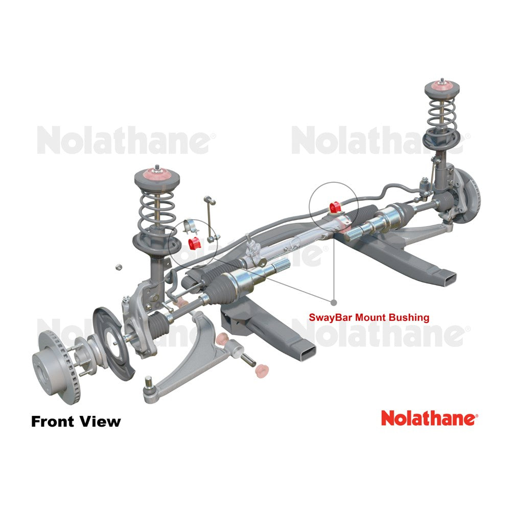 Nolathane Front Sway Bar Mount Bushing Kit (18mm) - 42233