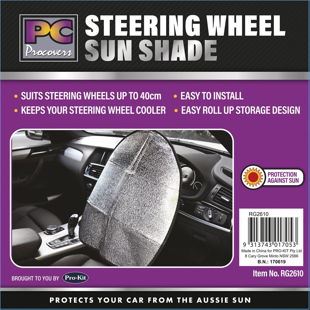 PC Covers Steering Wheel Sunshade Cover - RG2610