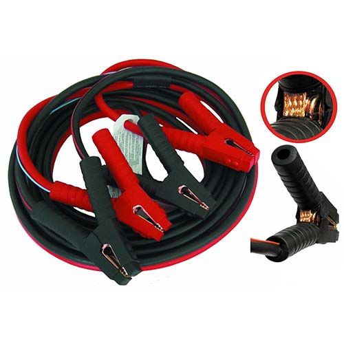 Charge RG2019 1000A 6-Metre Extra Heavy Duty Jumper (Booster) Leads with Bridging Strap on Clamps