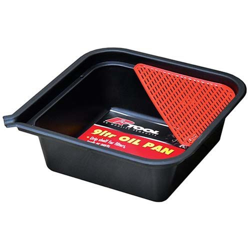 9 Litre Oil Drain Pan with Drip Tray - PKTool RG6130