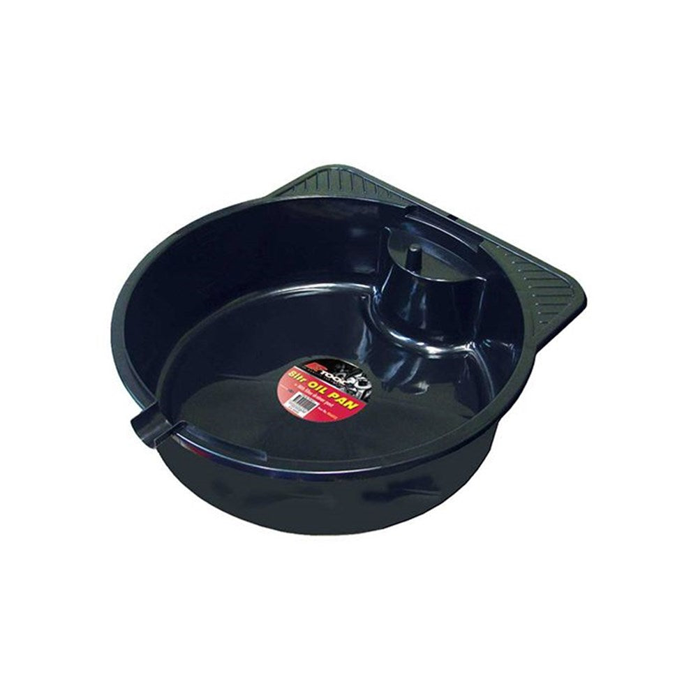 PKTool 8-Litre Capacity Oil Drain Pan with Filter Drainer Post - RG6012