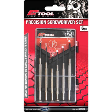 PK Tools Screwdriver Set Phillips & Blade - 6 Piece  - RG7131