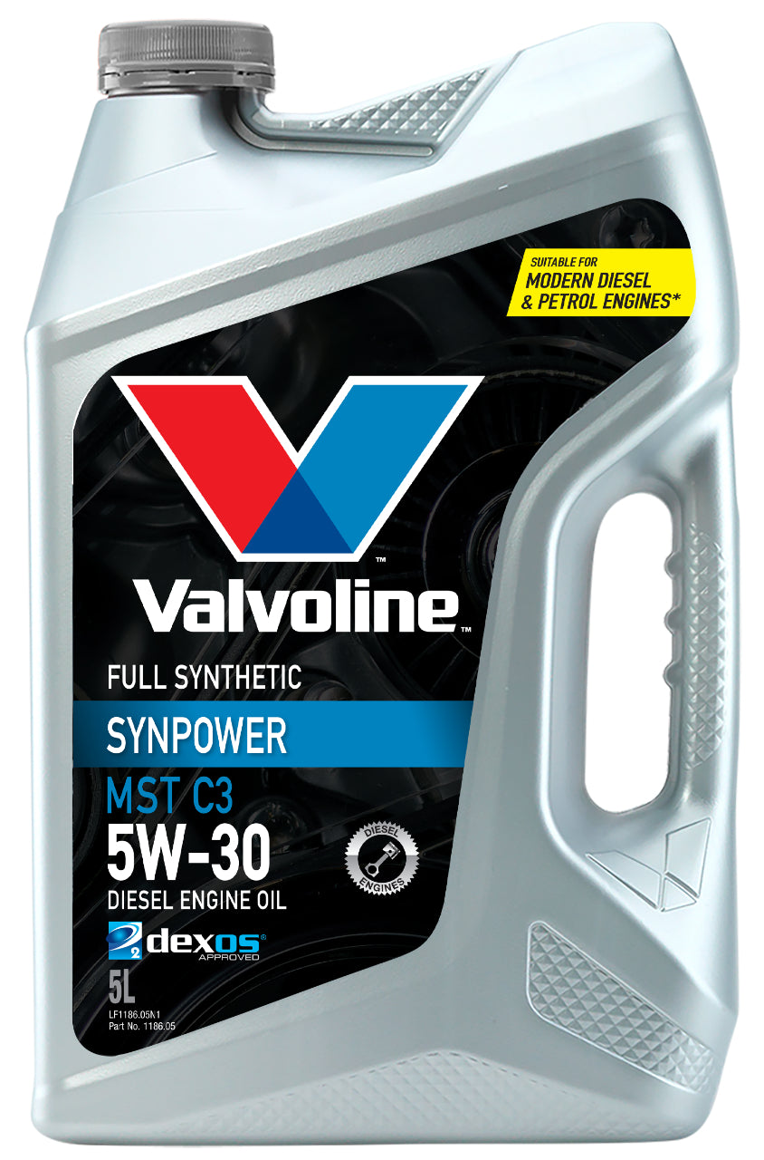 Valvoline SynPower MST Full Synthetic ACEA C3 5W-30 Engine Oil - 5L - 1186.05 (Pickup Only)