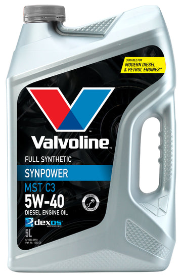 Valvoline Synpower Mst 5W-40 Engine Oil 5L - 1293.05