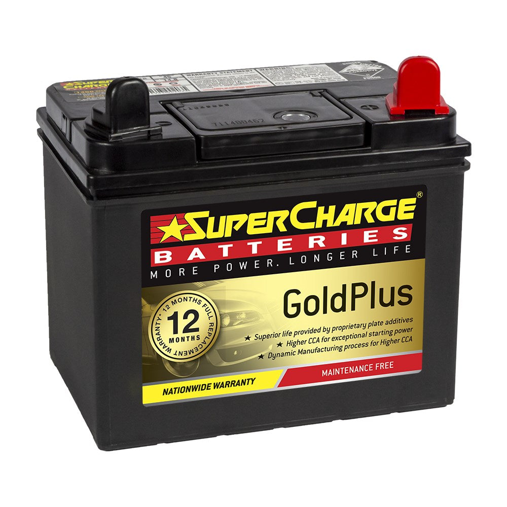 SuperCharge MFU1R LawnPro Gold Mower and Stationary Engine Maintenance-Free 12V Battery