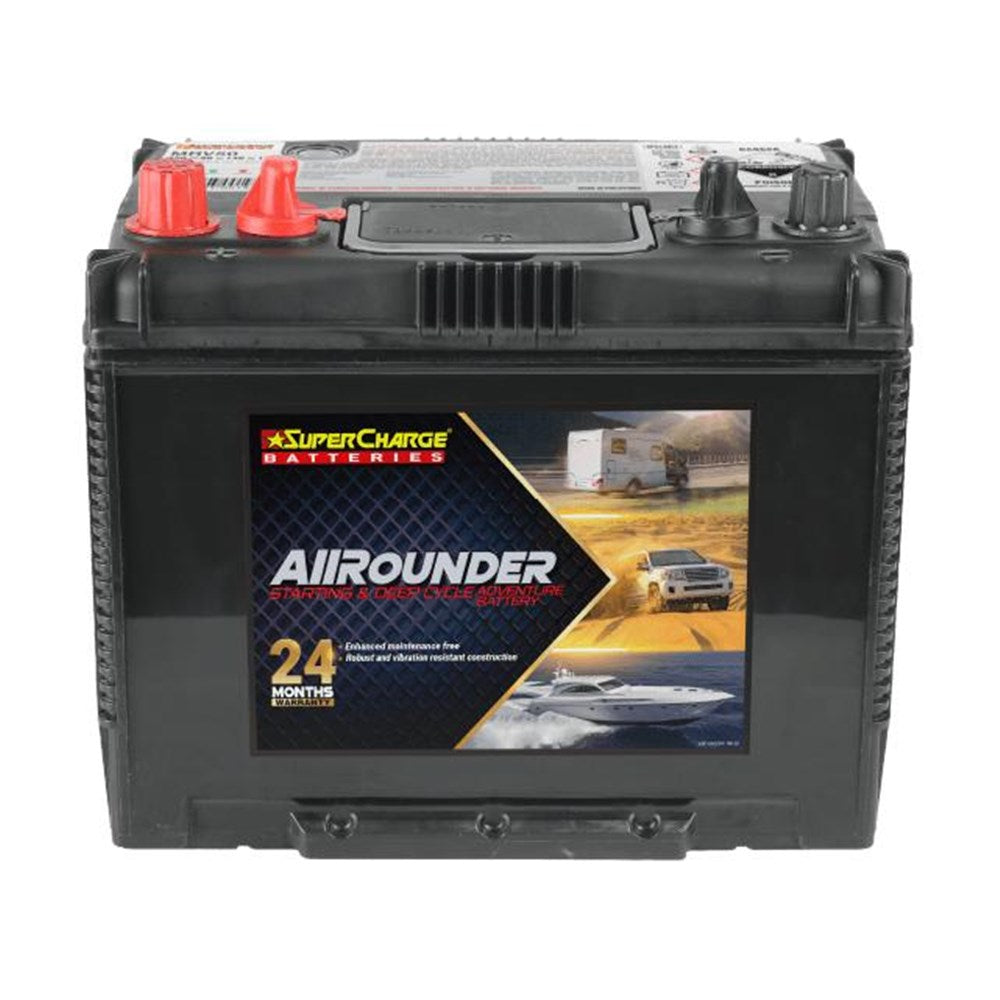 SuperCharge All Rounder MRV50 Maintenance-Free Semi-Deep Cycle 12V Dual Purpose Battery