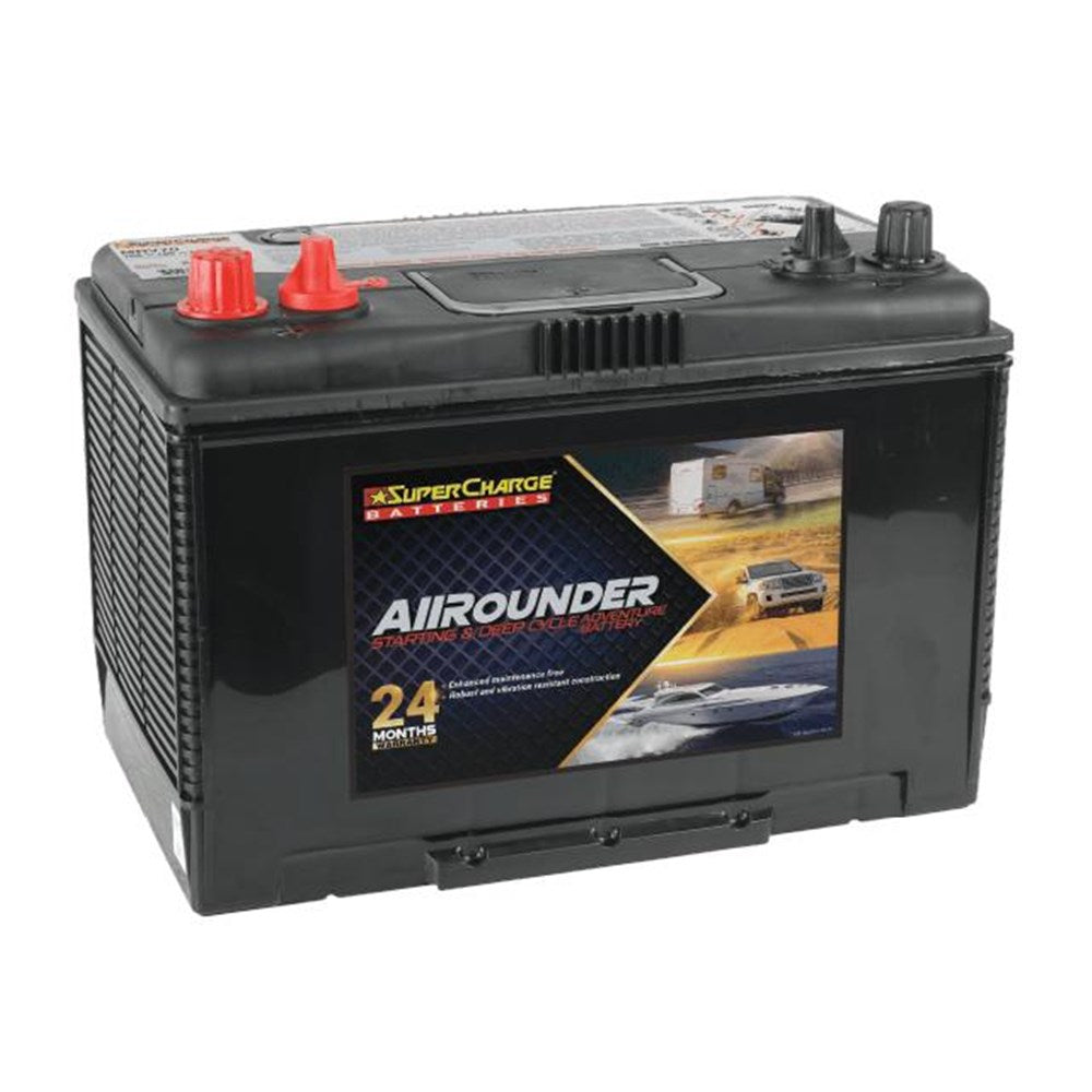 SuperCharge All Rounder MRV70 Maintenance-Free Semi-Deep Cycle 12V Dual Purpose Battery