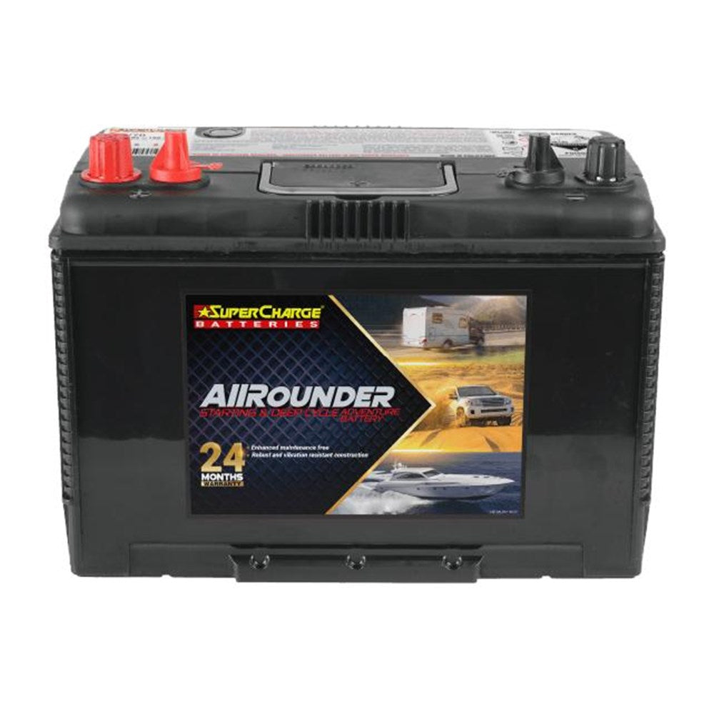 SuperCharge All Rounder MRV70 Maintenance-Free Semi-Deep Cycle 12V Dual Purpose Battery