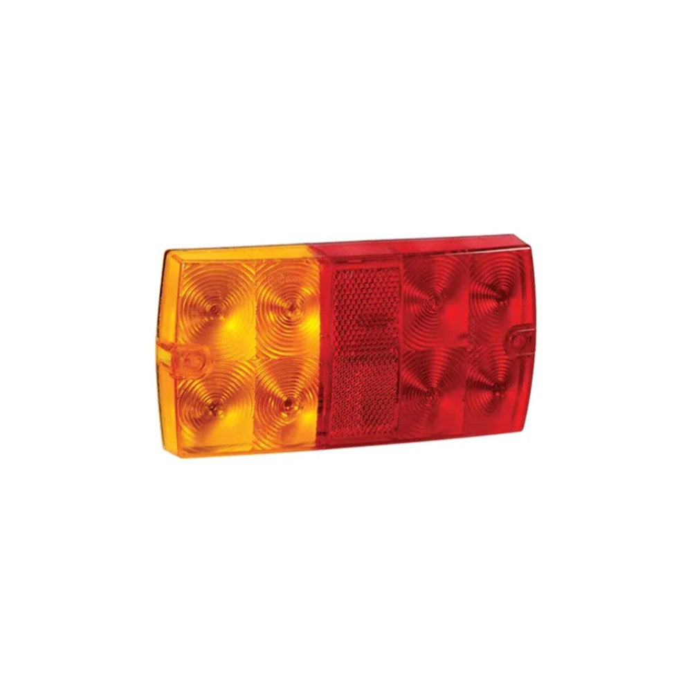 Narva 93634BL 12V 36 LED Slimline Rectangle Rear Combination Lamp with Licence Plate Lamp (Single)