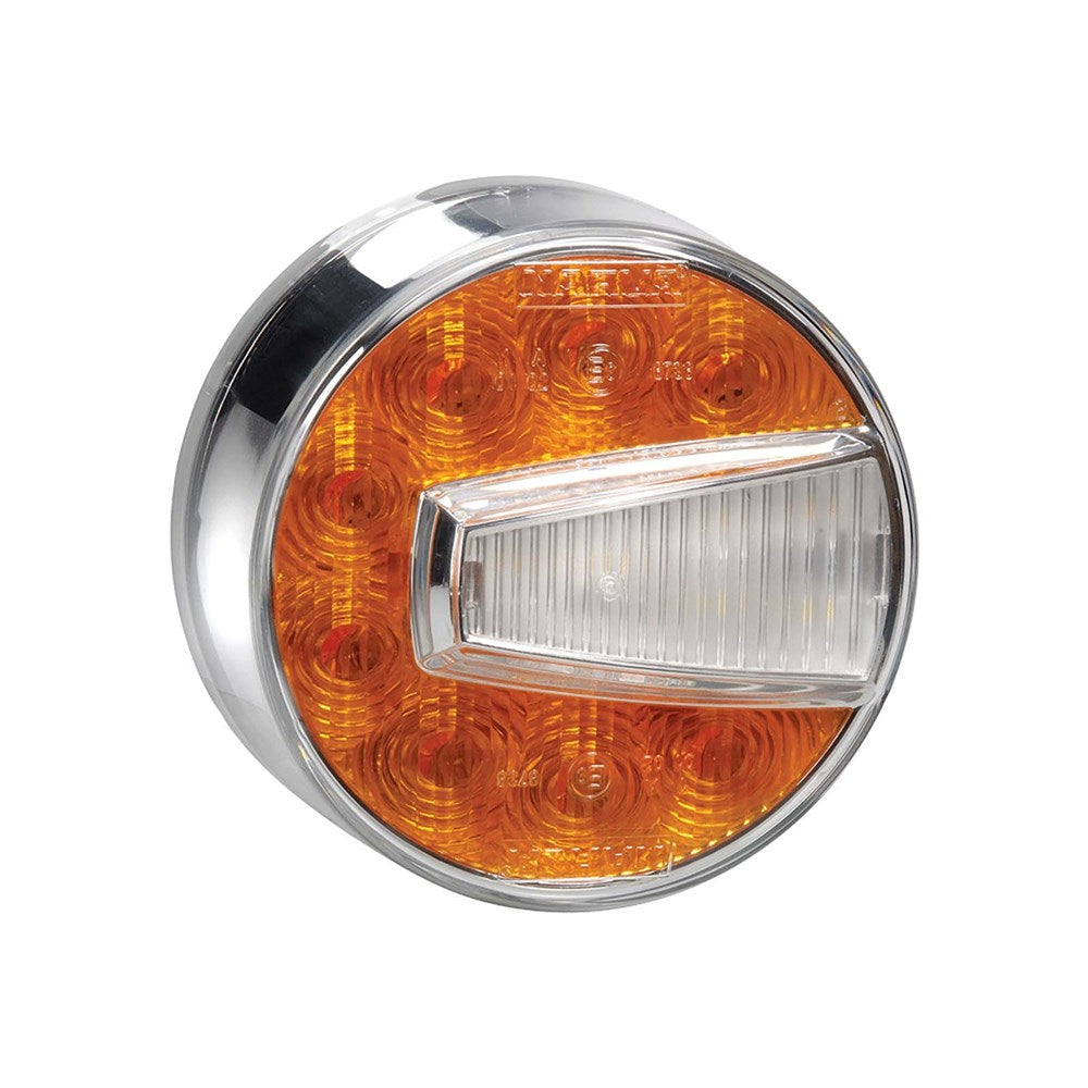 Narva 95004 12V LED Front Direction Indicator And Front Position Lamp (Amber/White) Cable (Lh)