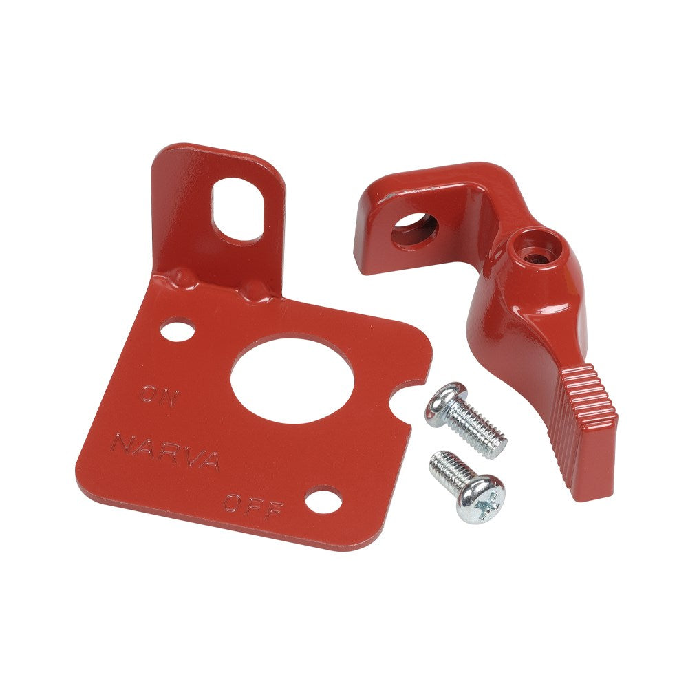 Narva 61077R Lock-Out Lever Kit (Red)