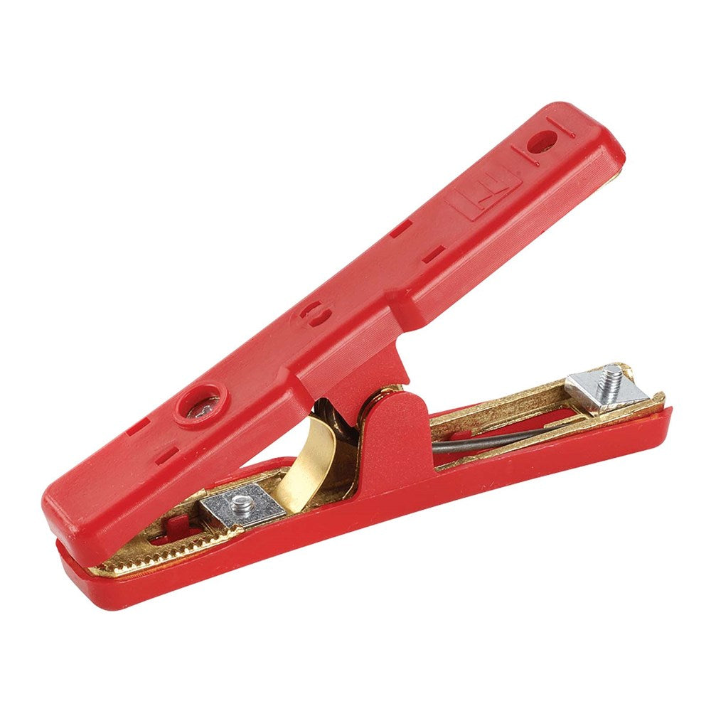 Narva 57330 Solid Brass Black Battery Clamp – 400A Red