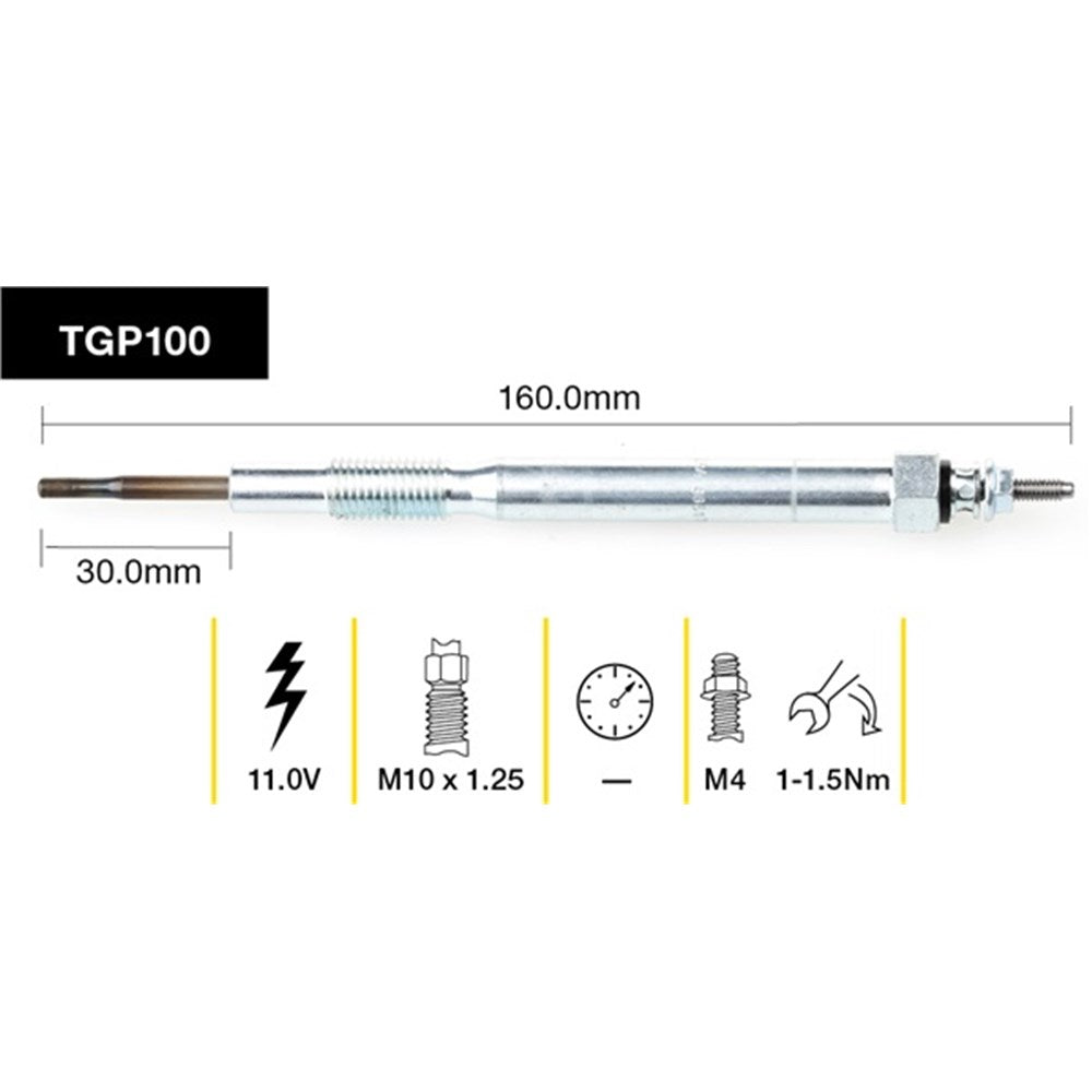 Tridon Glow Plug - TGP100