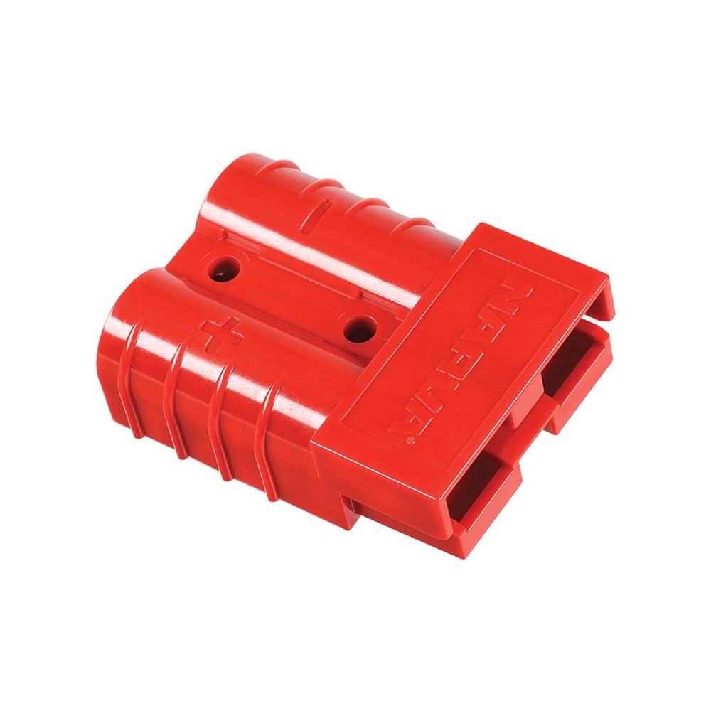 Narva 57200R Heavy-Duty 50 Amp 50A Connector Housing Red Anderson Style