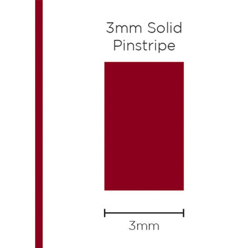 SAAS 3mm Pinstripe - Solid Burgundy (10m) - 1113