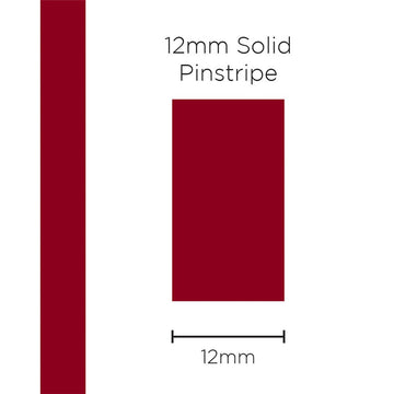 SAAS 12mm Pinstripe - Solid Burgundy (10m) - 11413