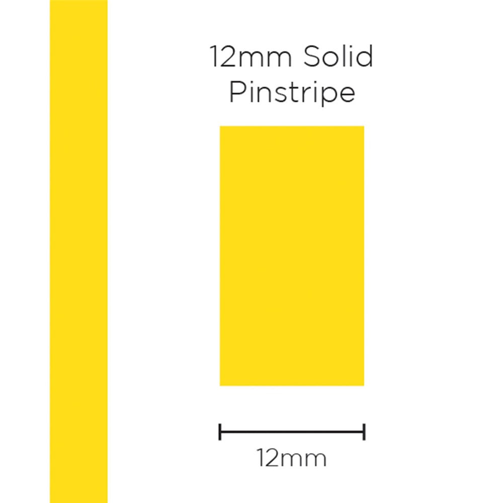 SAAS 11417 Pinstripe 12mm Solid - Yellow