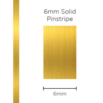 SAAS 1206 Pinstripe 6mm Solid - Gold