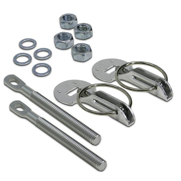 SAAS HPK1004 Hood Pin Kit - Silver