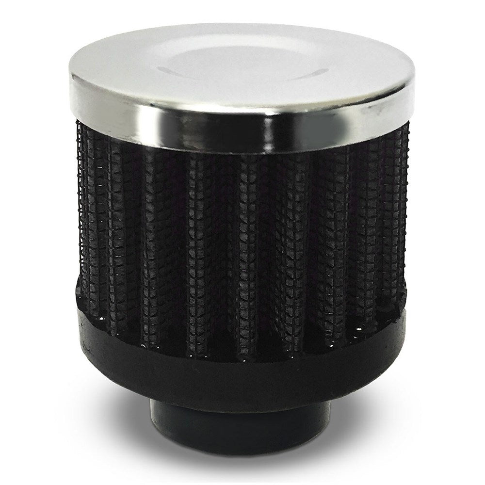 SAAS Mini Air Breather Filter with 20mm Urethane Base Neck - Black - SF8620