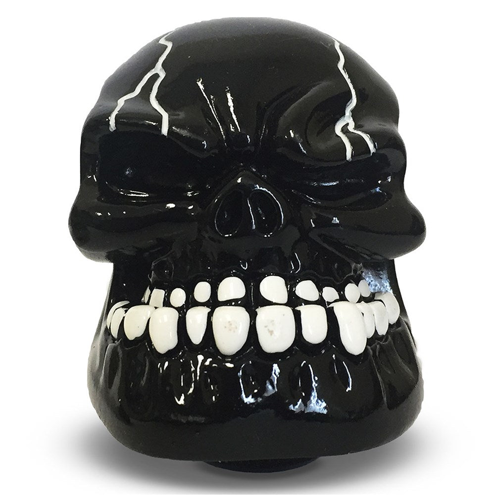 SAAS Large Skull Gear Knob - Black - SGKS07B