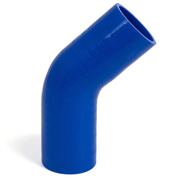 SAAS SSH456363E 45 Degree Silicone Hose - Blue