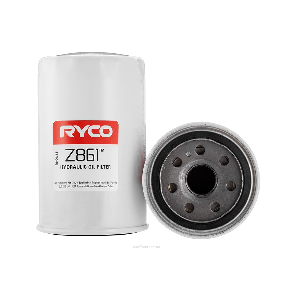 Ryco Heavy Duty Oil Hydraulic Spin-On Filter - Z861