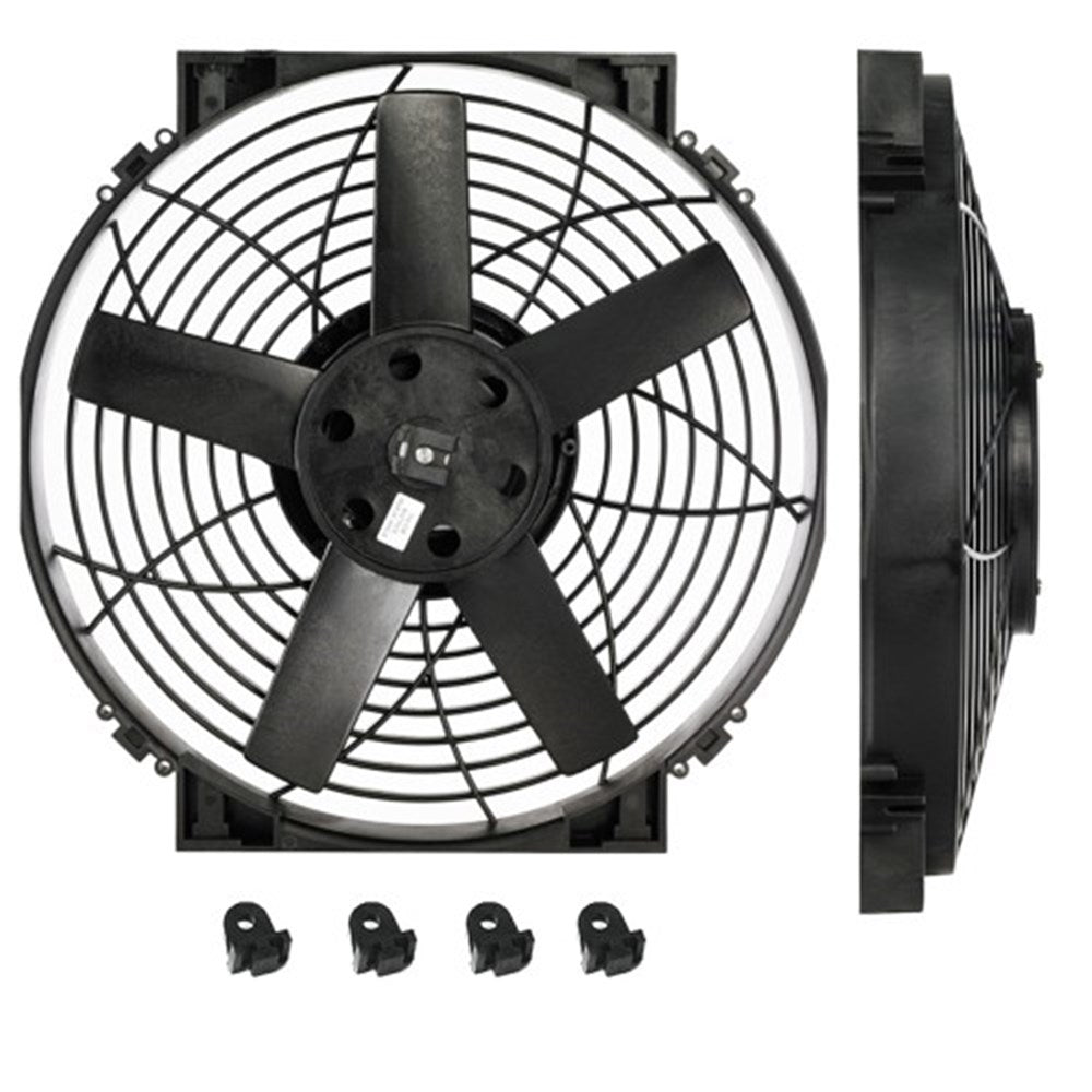 Davies, Craig Universal Fit 14" 12V Slimline Thermatic Electric Fan - 0164