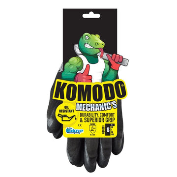 Komodo Mechanic's General Purpose Oil Resistant Gloves - Small - 630201