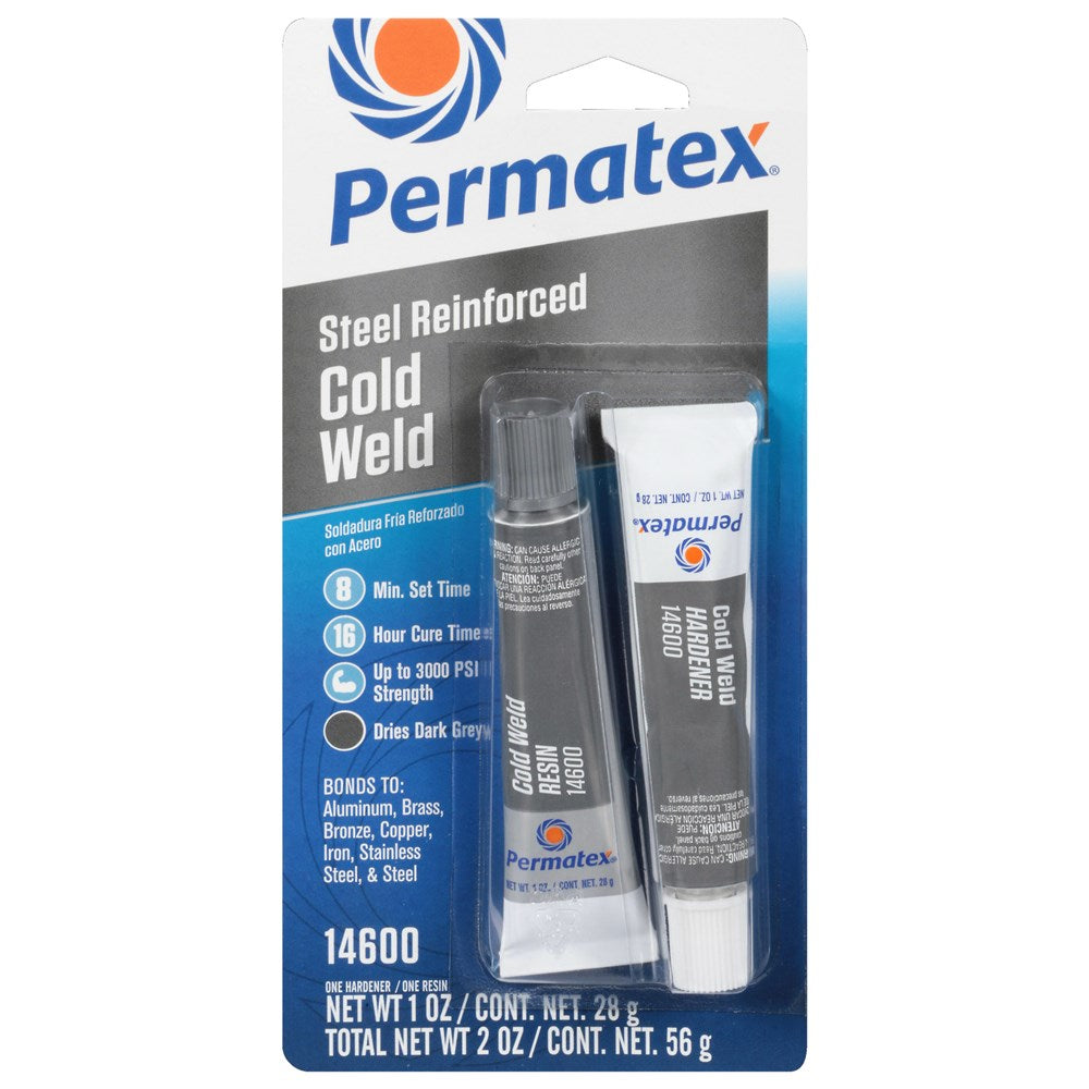 Permatex Cold Weld 2 Part Epoxy 56G - 14600