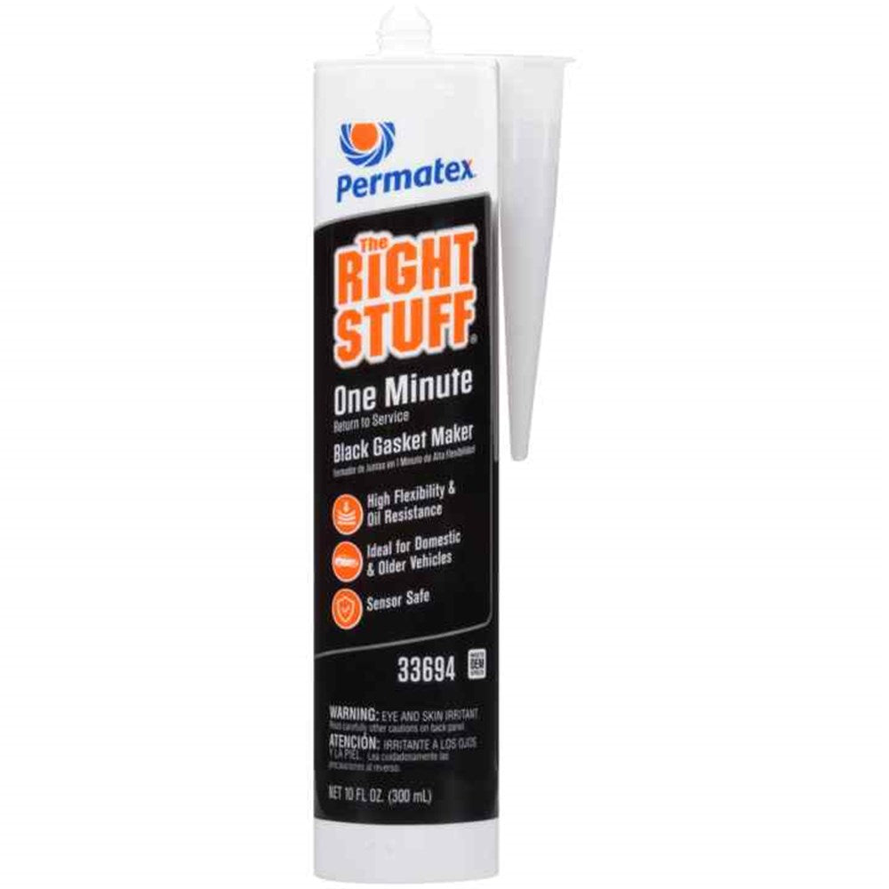 Permatex The Right Stuff 1 Minute Gasket Maker Black 300Ml - 33694