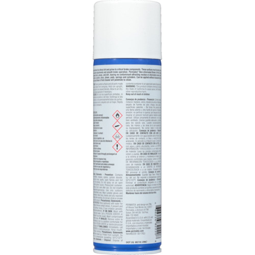 Permatex Non-Chlorinated Brake & Parts Cleaner Aerosol 410G - 82220 (Pickup Only)